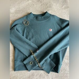 Champion Teal Crewneck Sweatshirt